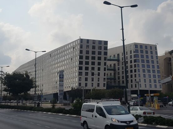 green building in Israel