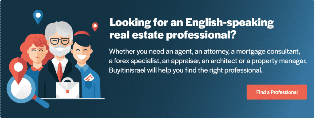 find a real estate professional in Israel