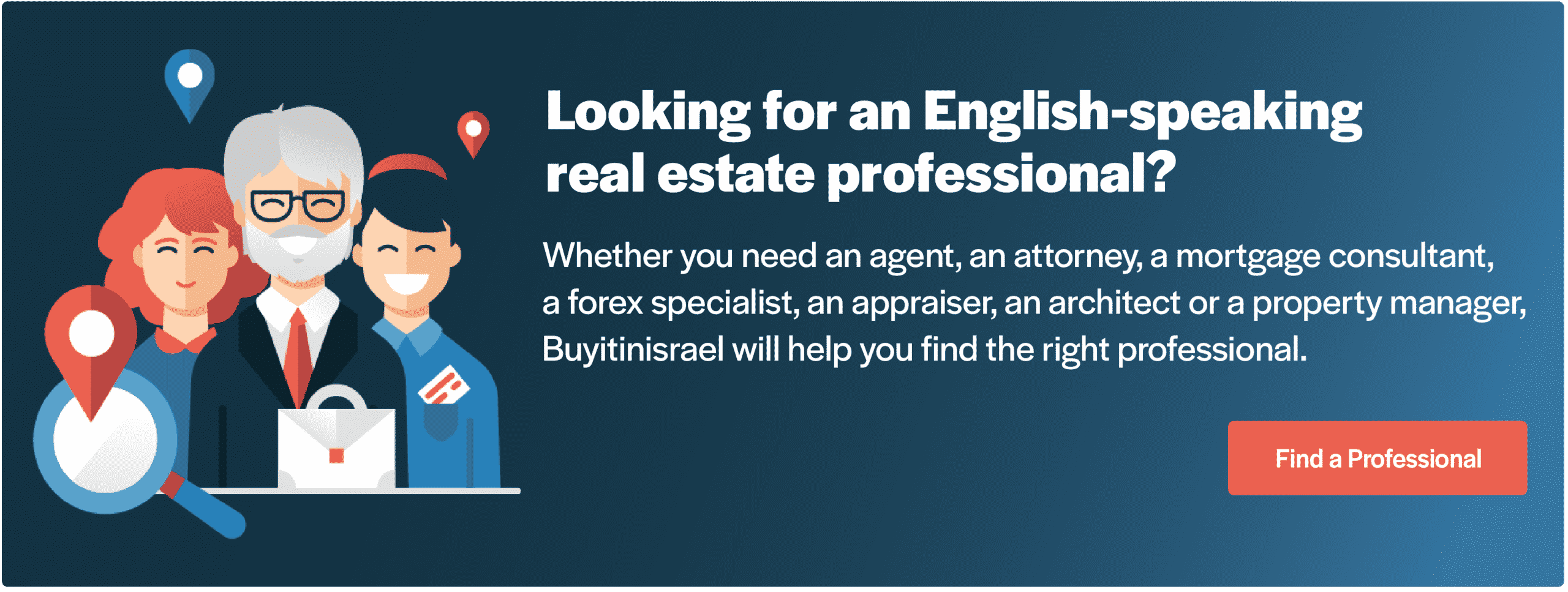 find a real estate professional in Israel