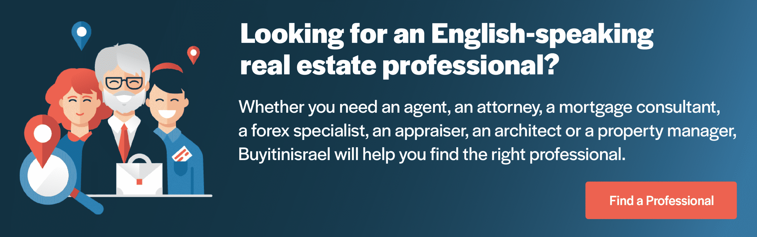 find a real estate professional in Israel