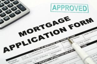 Mortgage application form