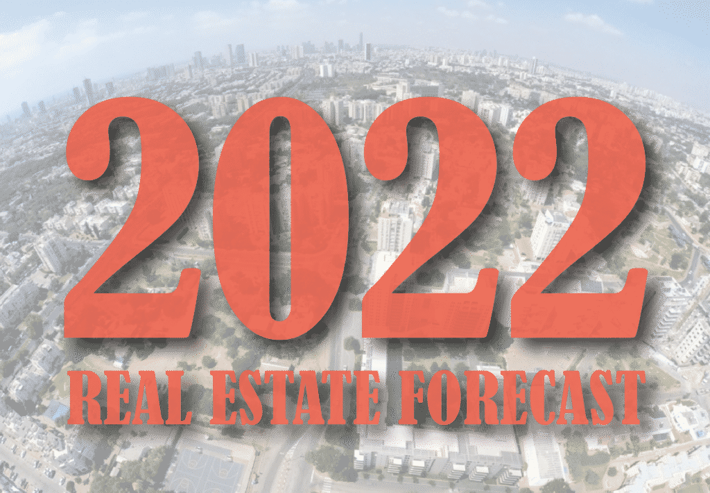 What is the real estate forecast in Israel for 2022?
