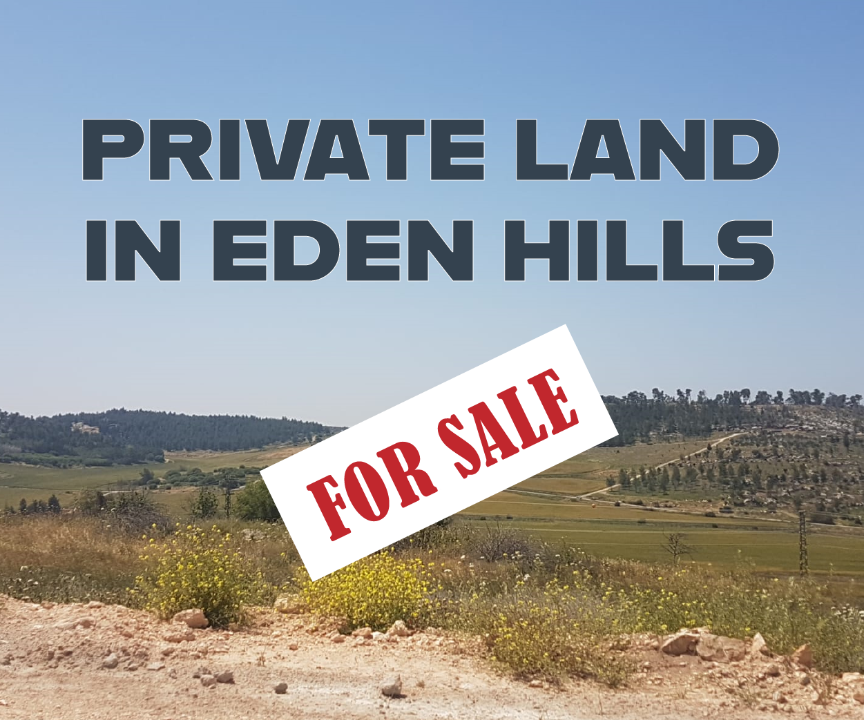 Private Land for sale in Eden Hills