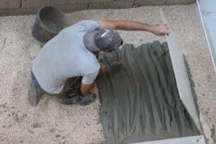israeli workers in construction