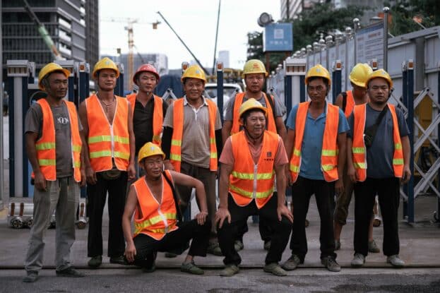 Chinese workers israel