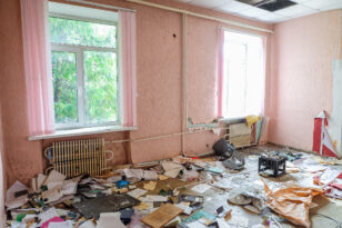 abandoned apartment in Israel